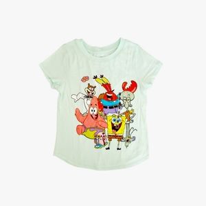 Girl's SpongeBob SquarePants And Pals Graphic Tee